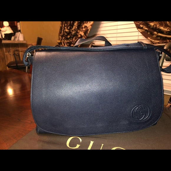 Authentic Gucci Soho Leather Diaper Bag - Picture 3 of 8